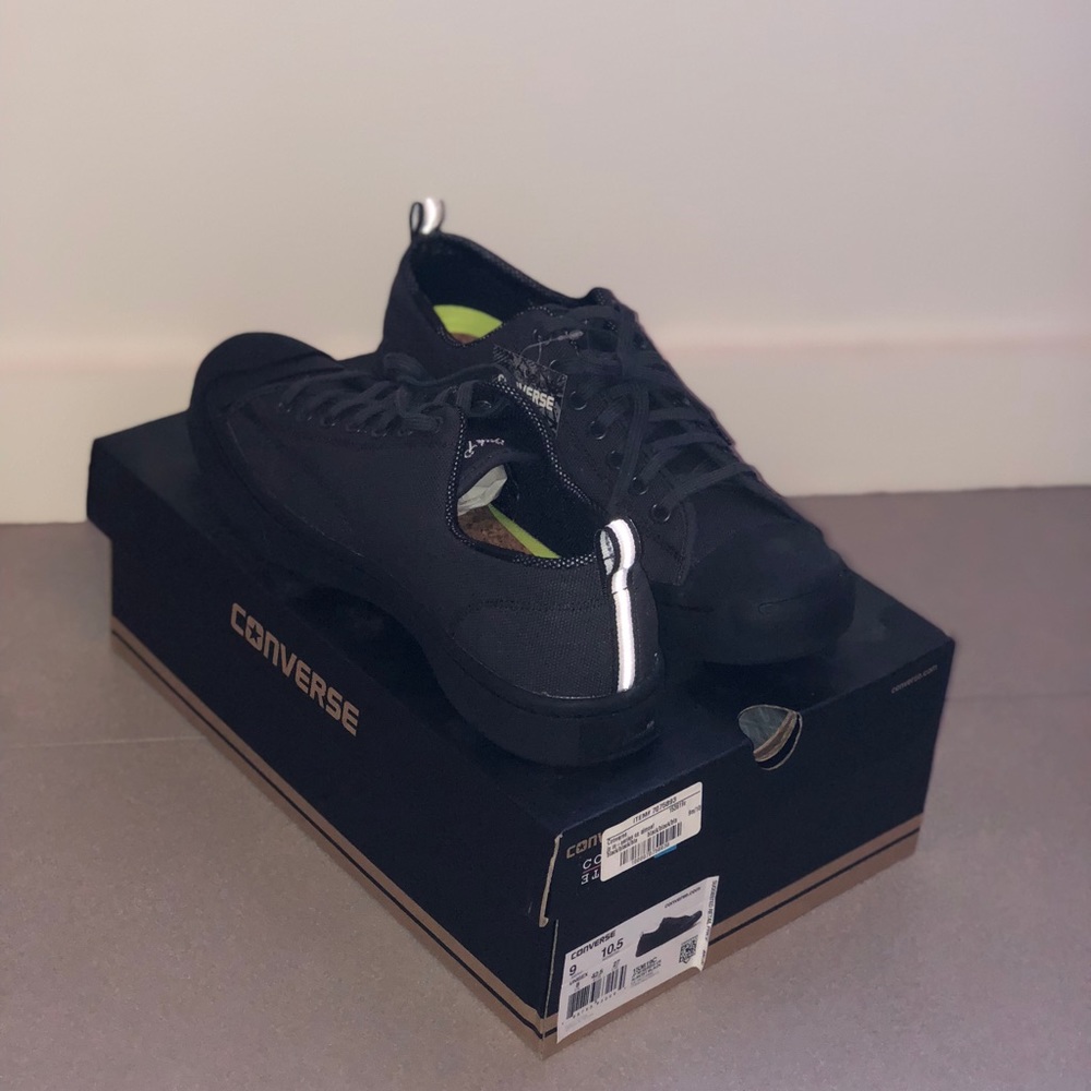 Converse Jack Purcell m-series almost black/black